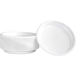 Talerz Plastikowy Office Products Śr.22Cm Biały (100)