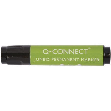 Marker Permanentny Q-Connect Jumbo 2-20Mm Ścięty Czarny
