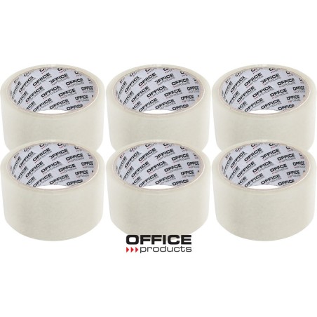 Taśma Pakowa Office Products 48Mm/50Y Hot-Melt Transparentna (6)