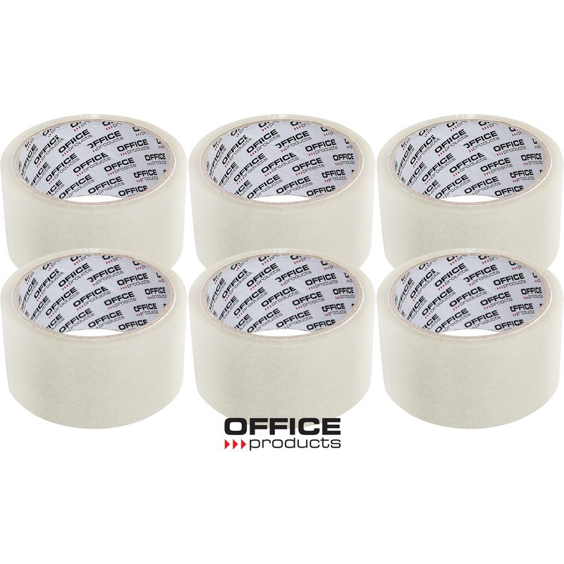 Taśma Pakowa Office Products 48Mm/50Y Hot-Melt Transparentna (6)