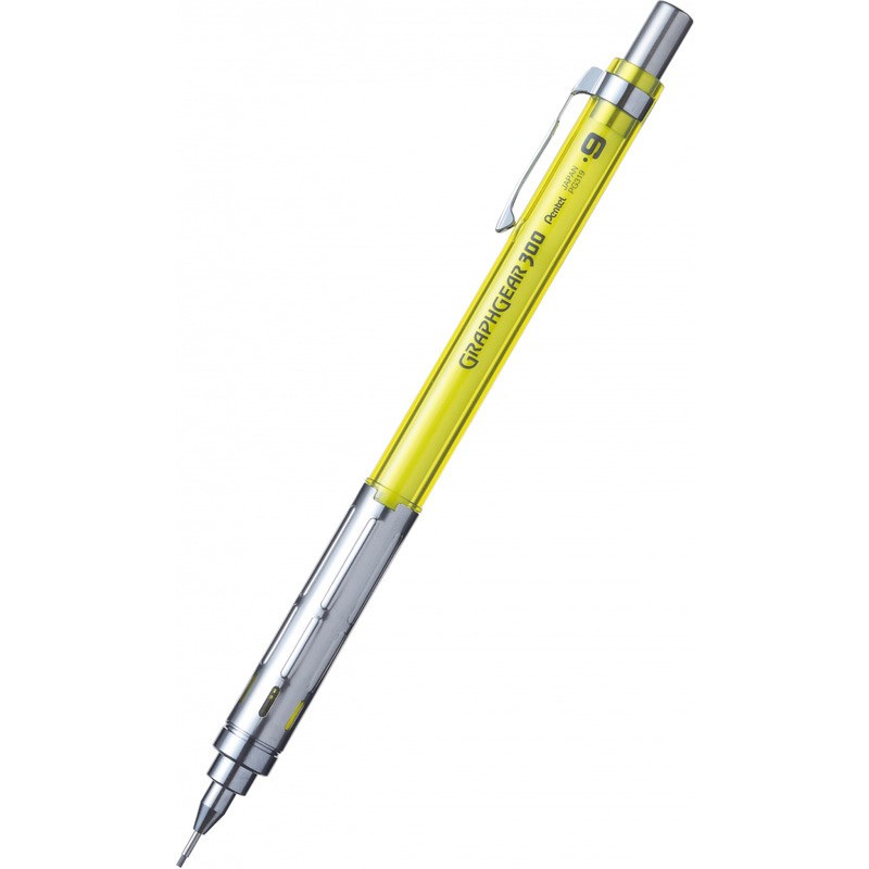 Ołówek Automatyczny Pentel Graphgear 300 0.9Mm Żółty