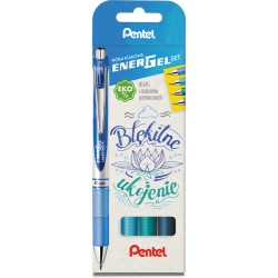 Pióra Kulkowe Pentel Energel Bl77 Błękitne Ukojenie (4)
