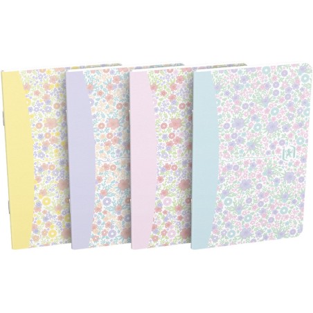 Zeszyt Oxford Floral 90X140Mm/30K Linia Mix Kolorów