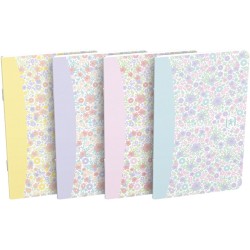 Zeszyt Oxford Floral 90X140Mm/30K Linia Mix Kolorów