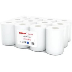 Ręcznik W Rolce Cliver 65M 1W Makulatura Białe (12)
