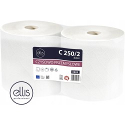 Czyściwo W Rolce Ellis 240M 2W Celuloza Białe (2)