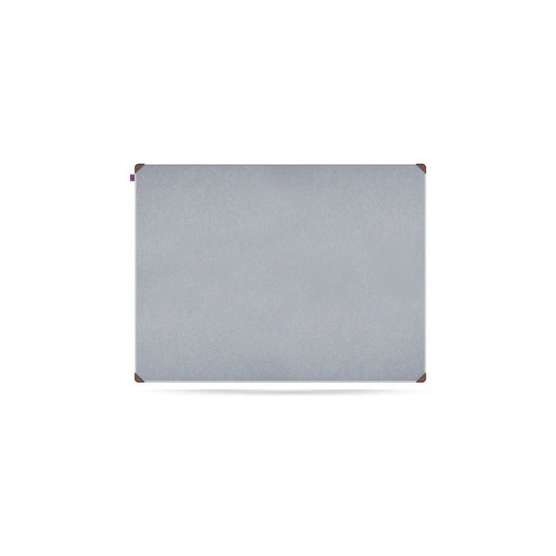 Tablica Filcowa Memobe Idea Edge 120X90Cm Rama Aluminiowa Popielata