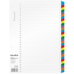 Przekładki Kartonowe Biurfol A4 1-31 Numeryczne