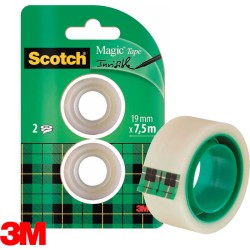 Taśma Biurowa Scotch Magic 19Mm/7.5M Matowa (2)
