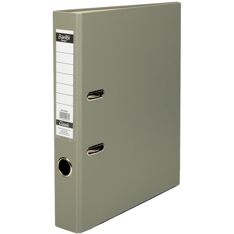 Segregator Bantex Budget Classic A4/50Mm Szary