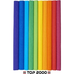 Bibuła Marszczona Top 2000 Creatino 50X200Cm Mix Tęczowy (10)