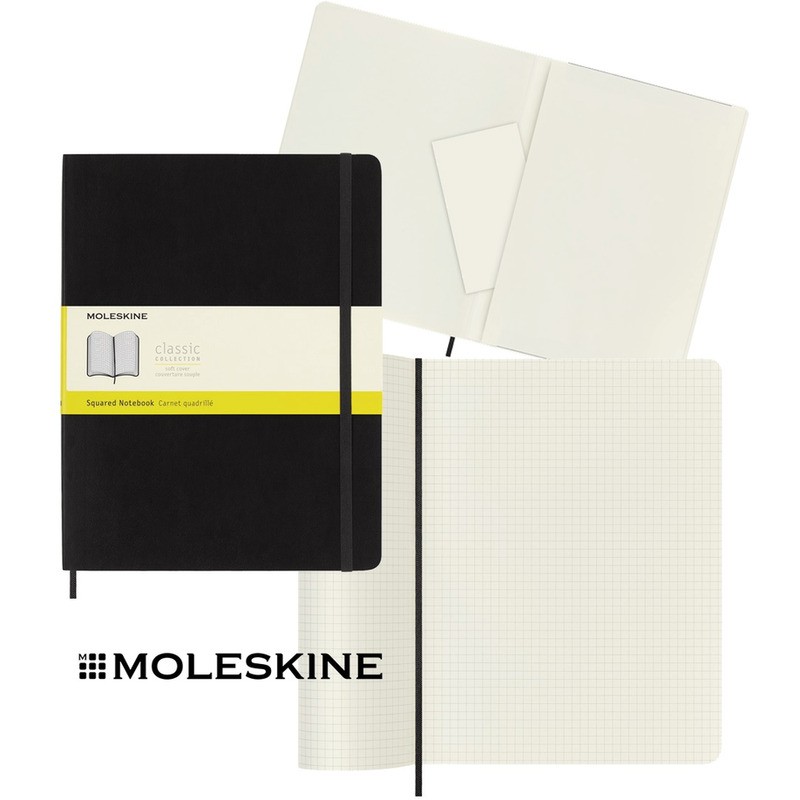 Notatnik Moleskine Classic Xl (19X25Cm) Kratka Czarny