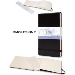 Album Moleskine Watercolor L (13X21Cm) Czarny
