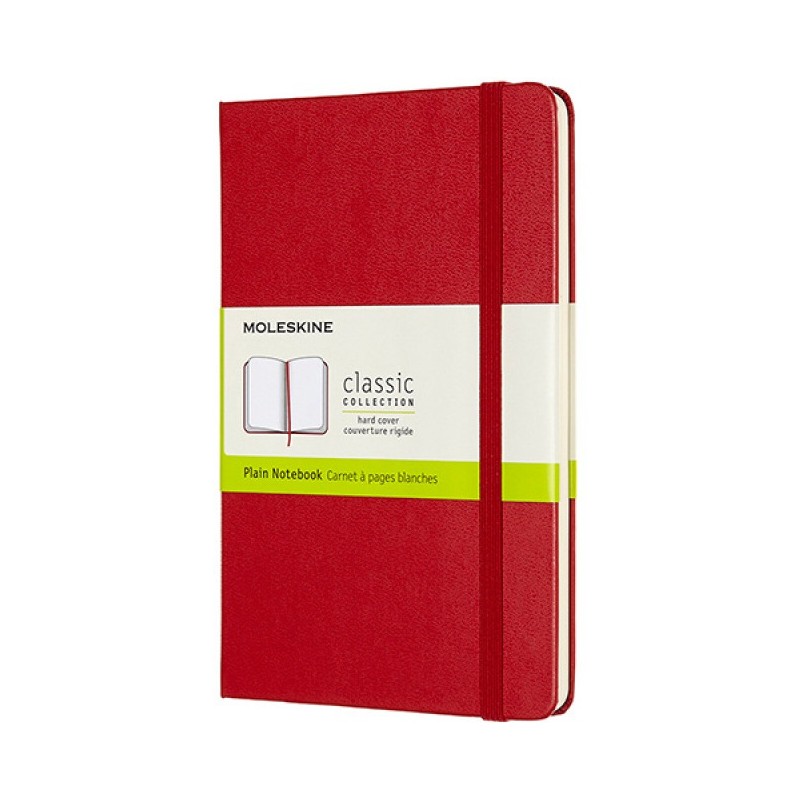 Notatnik Moleskine Classic M (11.5X18Cm) Gładki Czerwony