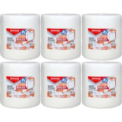 Ręczniki W Rolce Office Products 100M 2W Celuloza Białe (6)