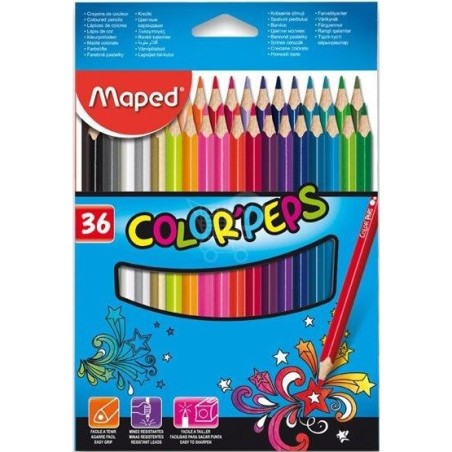 Kredki Maped Color'peps Star 36 Kolorów