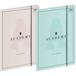Teczka Kartonowa Z Gumką Interdruk Academy Pastel A4+