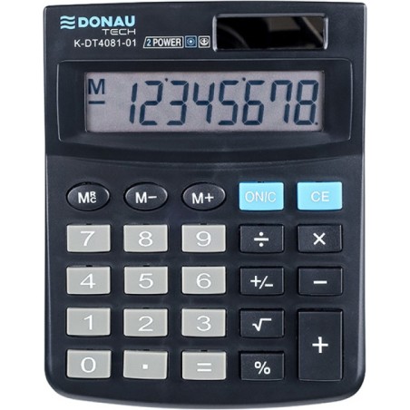 Kalkulator Donau Tech K-Dt4081-01 Czarny