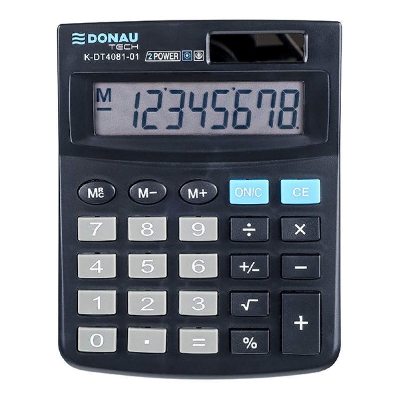 Kalkulator Donau Tech K-Dt4081-01 Czarny