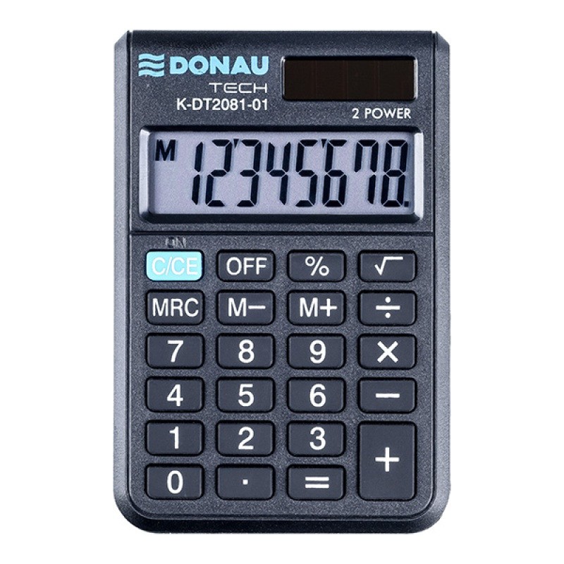 Kalkulator Donau Tech K-Dt2081-01 Czarny