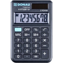 Kalkulator Donau Tech K-Dt2081-01 Czarny