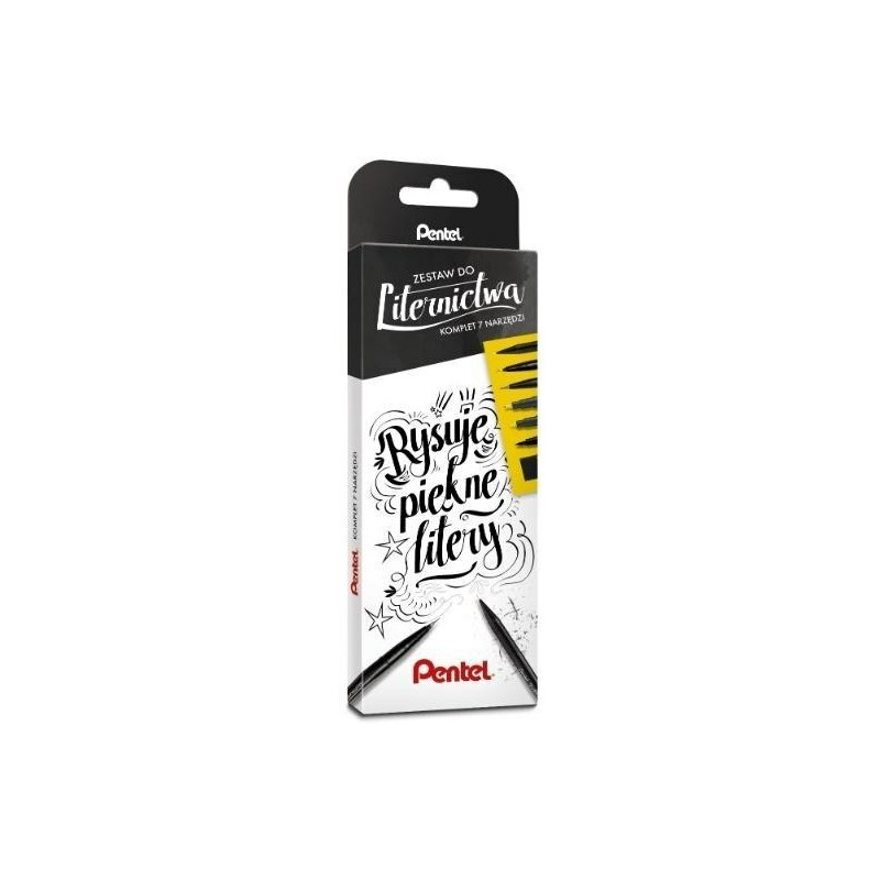 Zestaw Do Liternictwa Pentel "Rysuję Piękne Litery