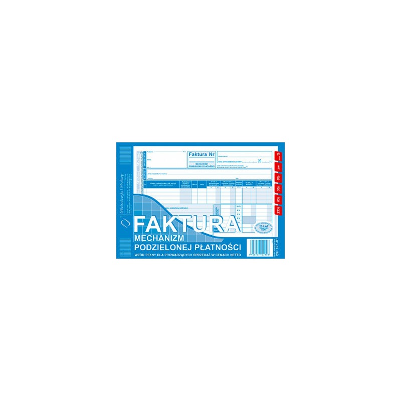 Faktura Mpp A5 Netto (O+K)