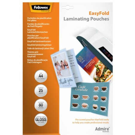 Folia Laminacyjna Fellowes A3/80Μm Składana (25)