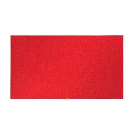 Tablica Tekstylna Nobo 85" (188X106Cm) Czerwona