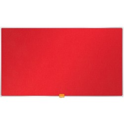 Tablica Tekstylna Nobo 32" (71X40Cm) Czerwona