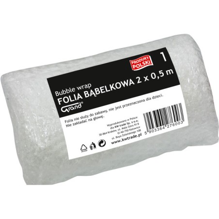Folia Bąbelkowa Grand 50Cm/2M Transparentna