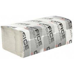 Ręczniki Składane Office Products Zz 1W Makulatura Szare (20X200)