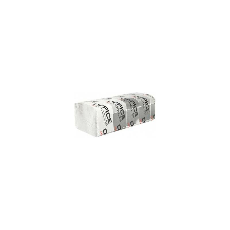 Ręczniki Składane Office Products Zz 1W Makulatura Białe (20X200)