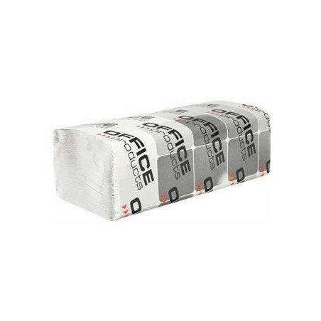 Ręczniki Składane Office Products Zz 1W Makulatura Białe (20X200)