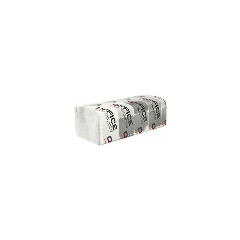 Ręczniki Składane Office Products Zz 1W Makulatura Białe (20X200)