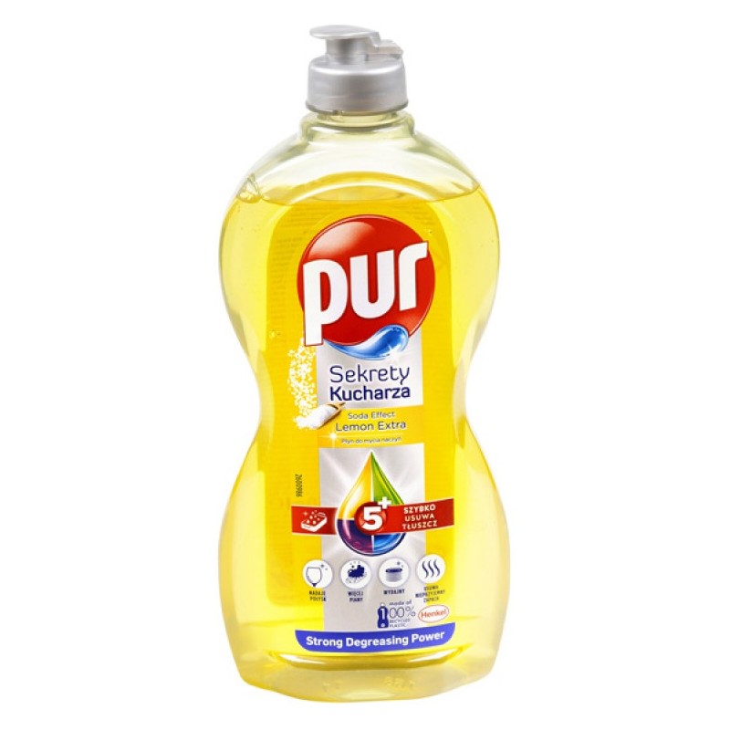 Płyn Do Naczyń Pur 450Ml Cytryna