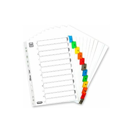 Przekładki Mylar Elba A4 1-12