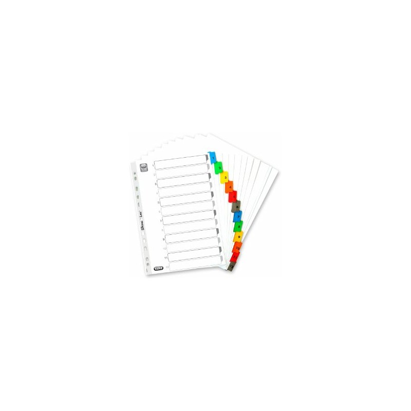 Przekładki Mylar Elba A4 1-12