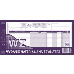 Wydanie Materiału Na Zewnątrz 1/3 A3 (Wielokopia)