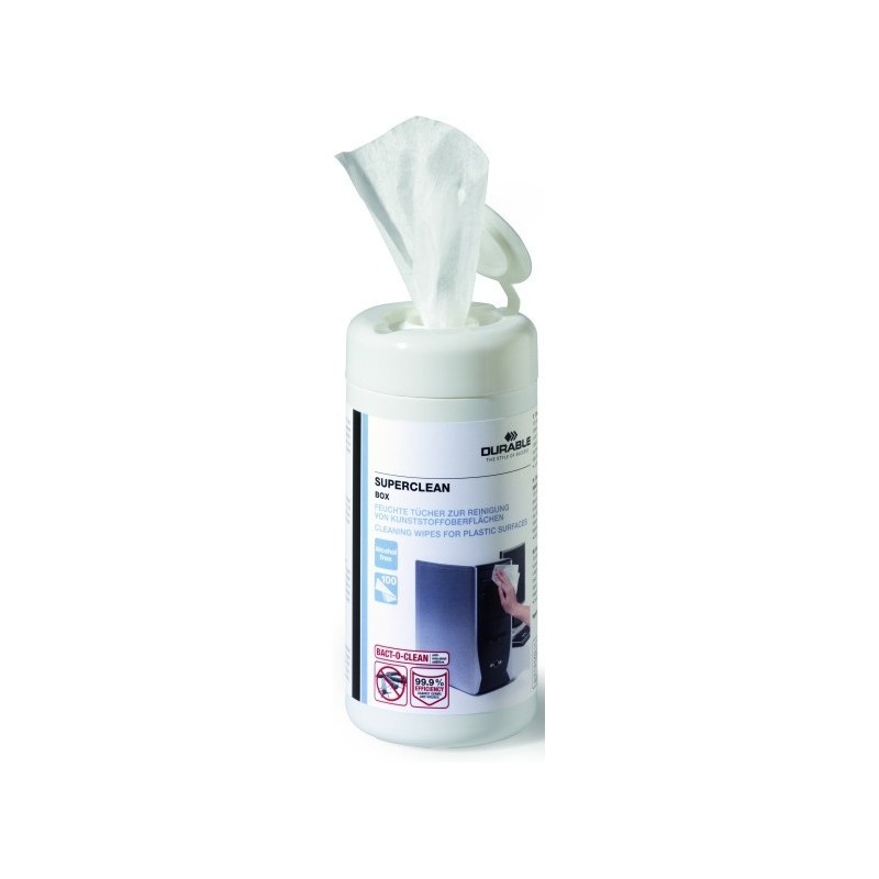 Ściereczki Do Plastiku Durable Superclean (100)