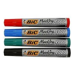 Markery Permanentne Bic Marking 2000 4 Kolory