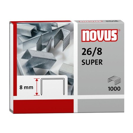 Zszywki Novus 26/8 Super (1000)