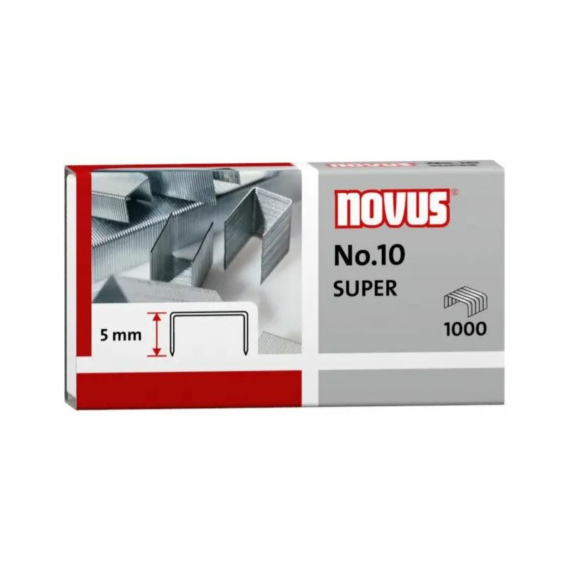 Zszywki Novus No.10 Super (1000)