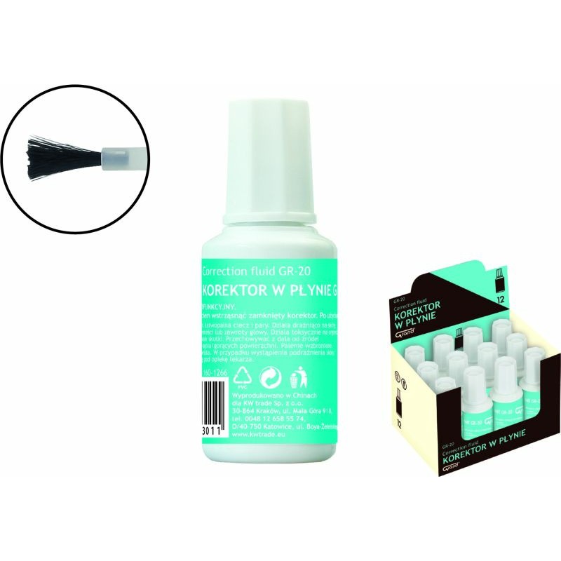 Korektor W Płynie Grand 20Ml Z Pędzelkiem