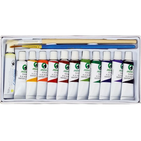 Farby Akwarelowe Marie's 5Ml*12 Kolorów