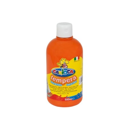 Farba Tempera 500 Ml, Pomarańczowa Carioca 170-2361