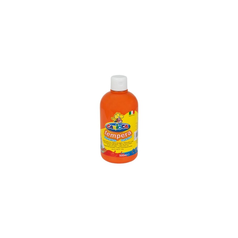 Farba Tempera 500 Ml, Pomarańczowa Carioca 170-2361