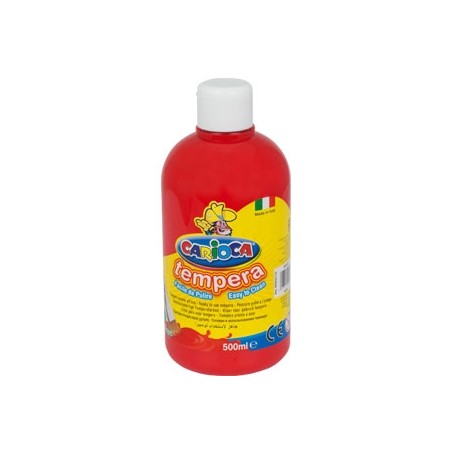 Farba Tempera 500 Ml, Czerwona Carioca 170-2359