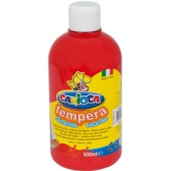 Farba Tempera 500 Ml, Czerwona Carioca 170-2359