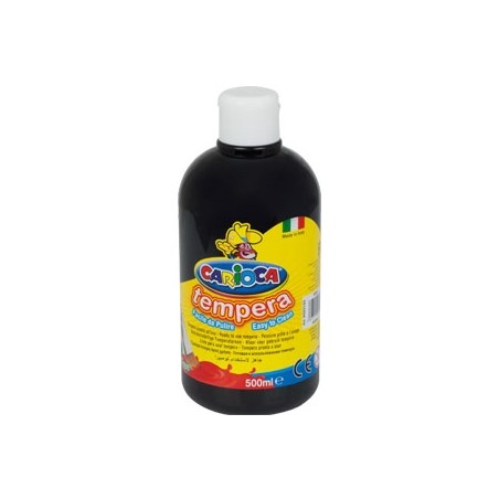 Farba Tempera 500 Ml, Czarna Carioca 170-2358/170-2649